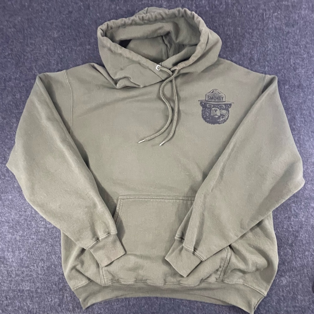 Men's Olive Green Hoodie
